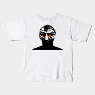 MFDoom Mask on Kids T-Shirt